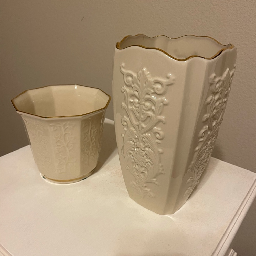 Set of Lenox Vases